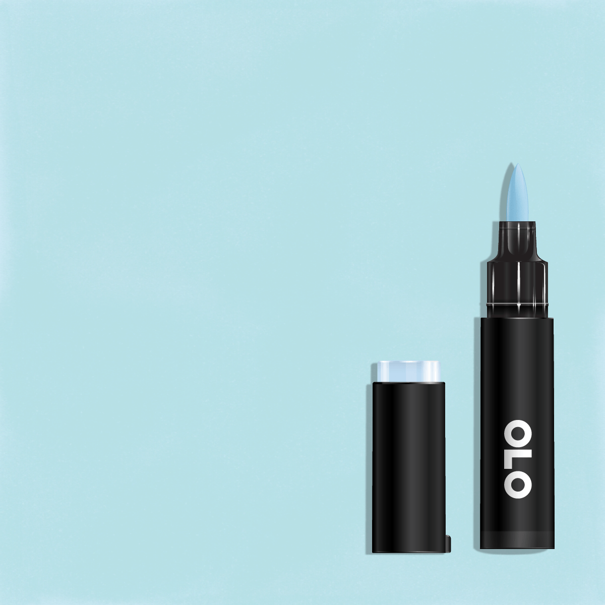 Brush Half Marker BG1.0 Glacier