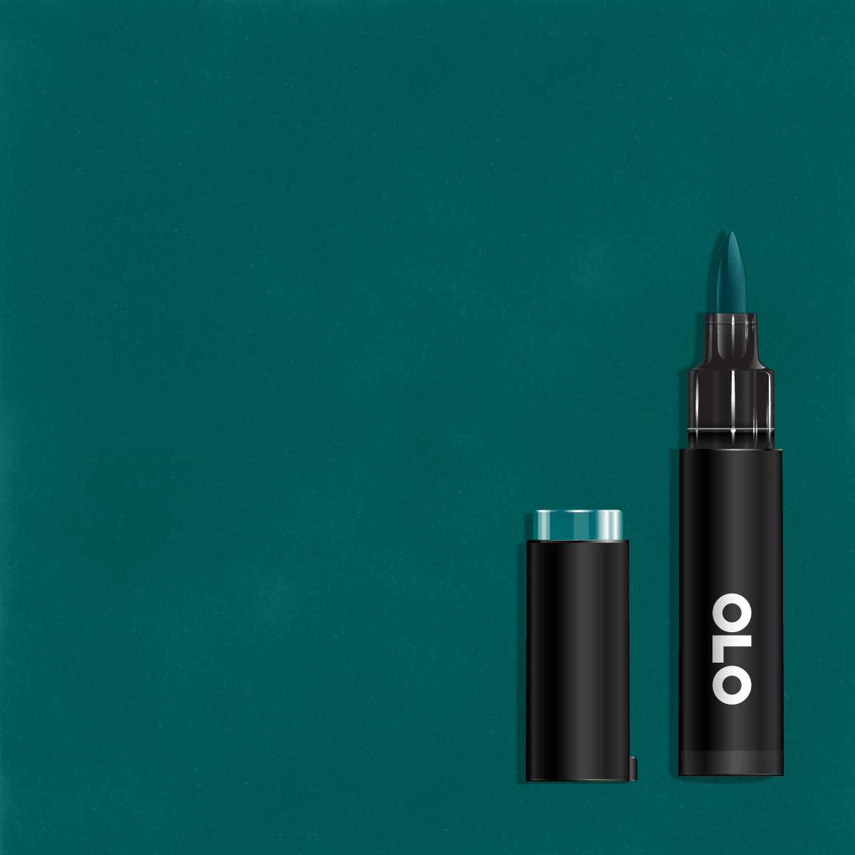 Brush Half Marker BG5.5 Dark Teal