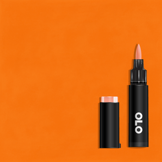 Brush Half Marker O1.4 Orange