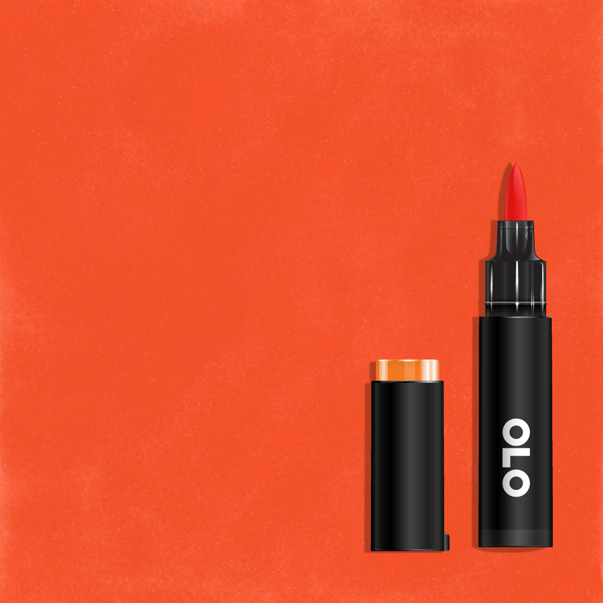 Brush Half Marker OR1.4 Pumpkin