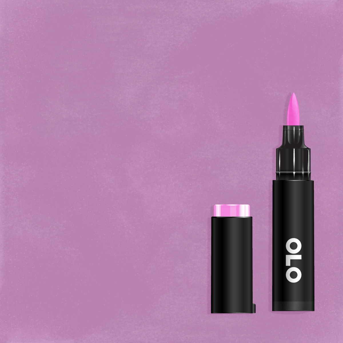 Brush Half Marker RV7.4 Ash Pink