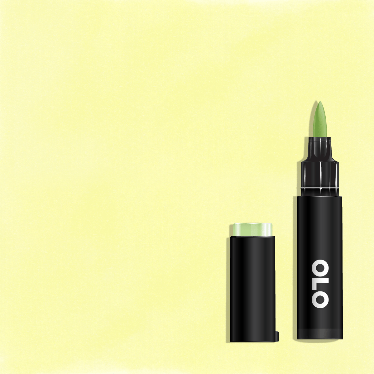 Brush Half Marker Y0.1 Citrine Crystal