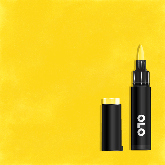 Brush Half Marker Y1.4 Lemon