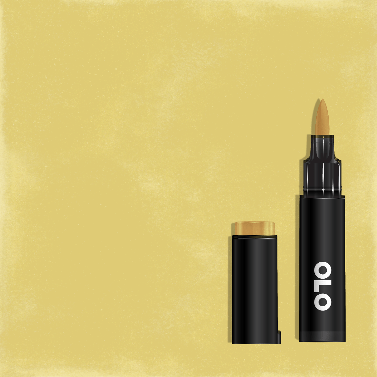 Brush Half Marker Y8.3 Flax
