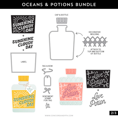 Oceans & Potions Dies