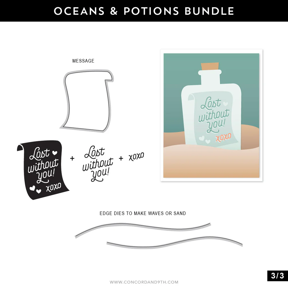 Oceans & Potions Dies