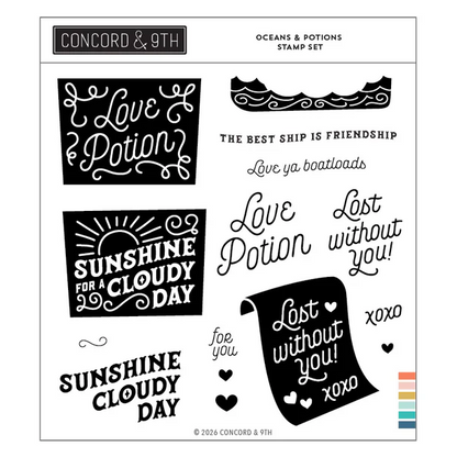 Oceans & Potions Stamp Set
