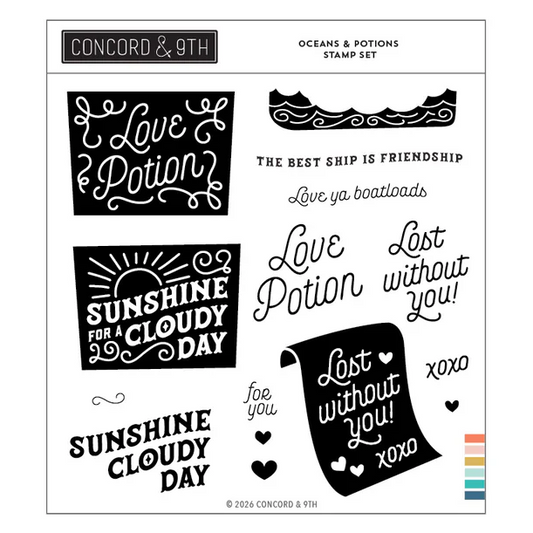 Oceans & Potions Stamp Set