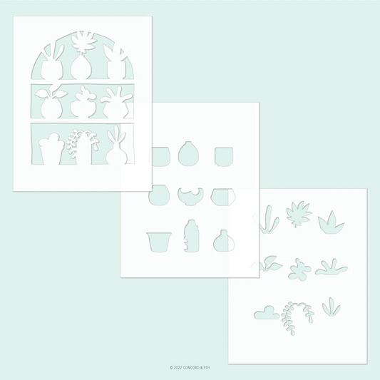 On My Mind Stencil Pack