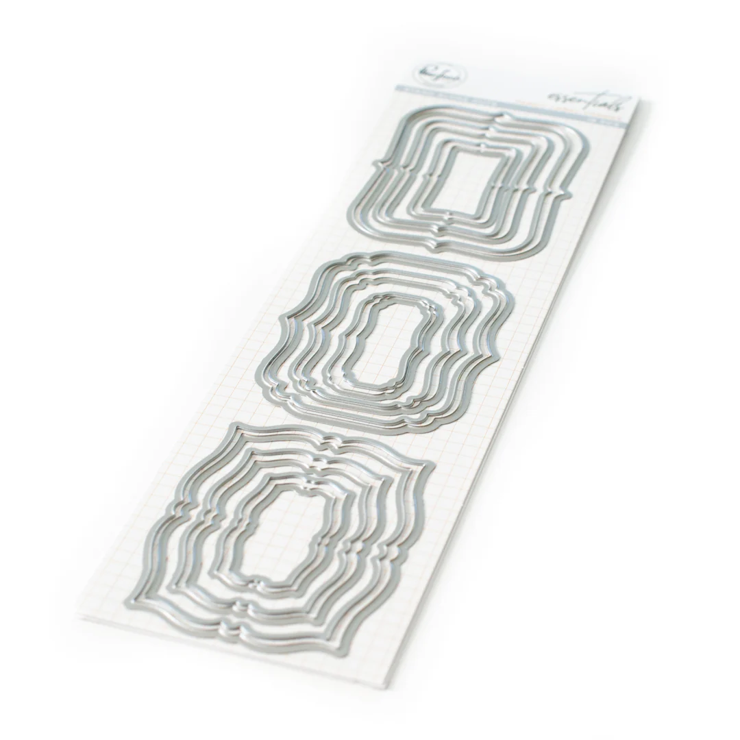 Essentials: Fancy Label Frames Die Set 