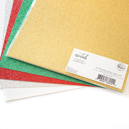 Glitter Cardstock: Holiday Sparkle