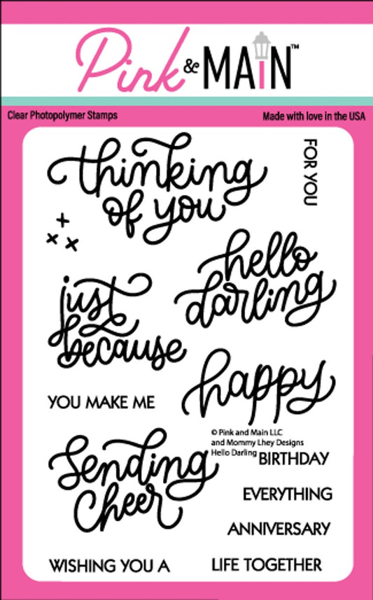 Hello Darling Stamp Set