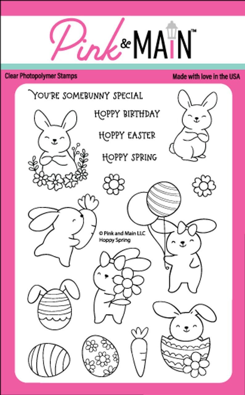 Hoppy Spring Stamp Set – Butterfly Reflections, Ink.