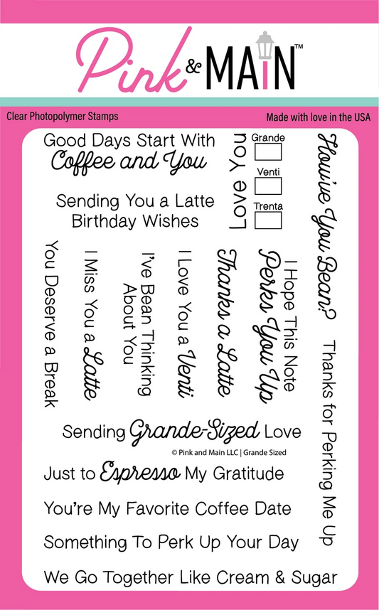 Grande Sized Stamp Set