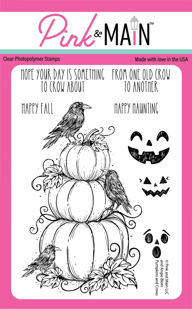 Pumpkins and Crows Stamp Set