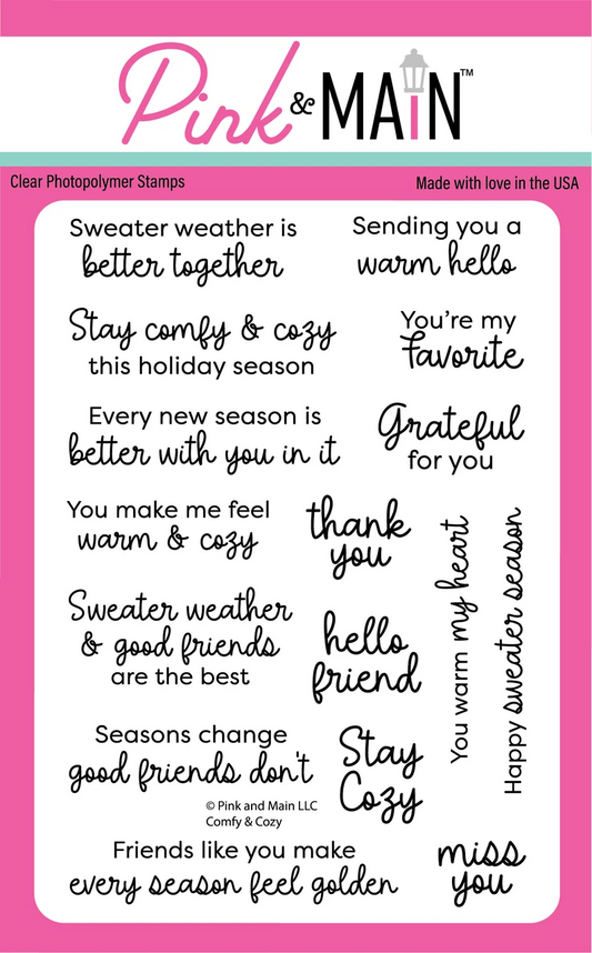 Comfy & Cozy Stamp Set