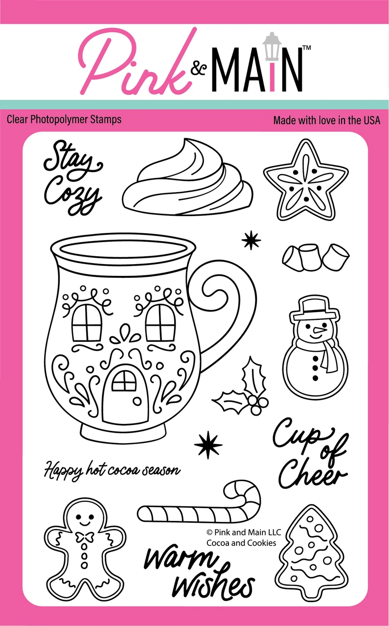 Cocoa and Cookies Stamp Set