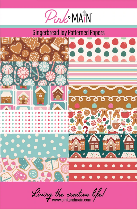 Gingerbread Joy 8.5 x 5.5 Paper Pack