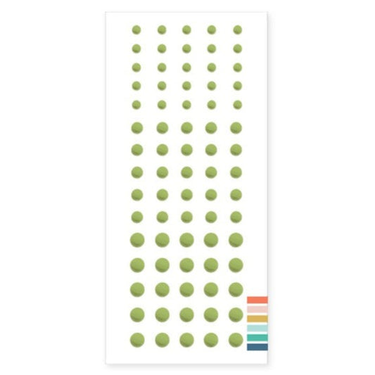 Enamel Dots: Parsley