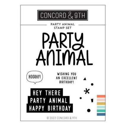 Party Animal Stamp Set