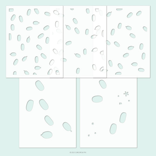 Party Animal Stencil Pack
