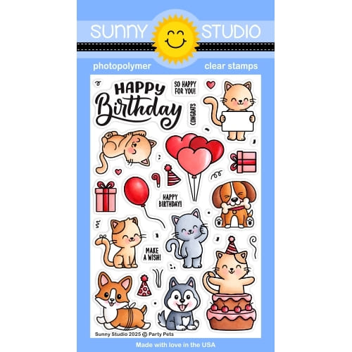 Party Pets Stamp Set