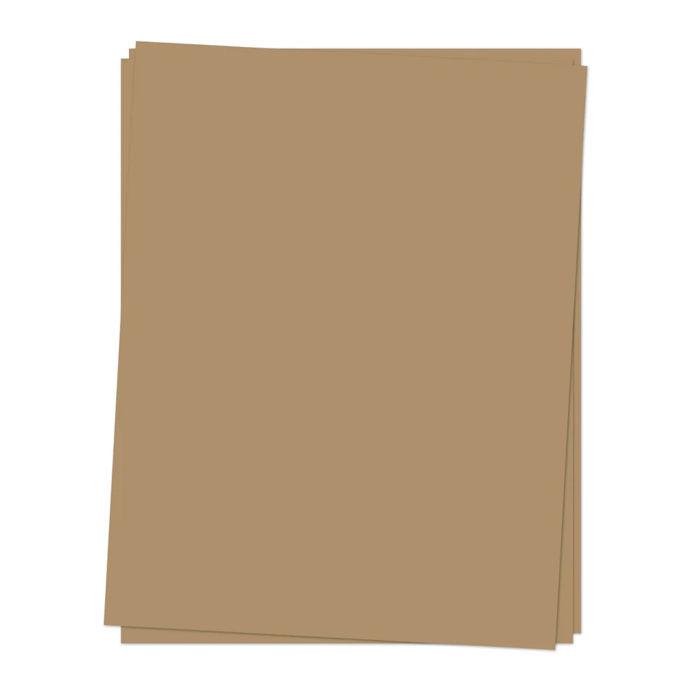 8.5 x 11 Cardstock: Peanut