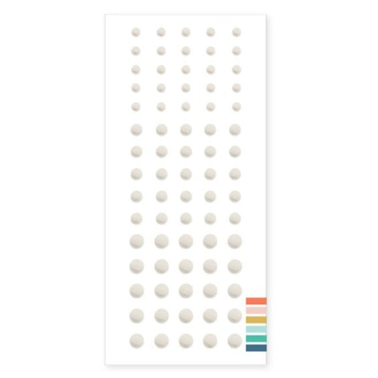 Enamel Dots: Pebble
