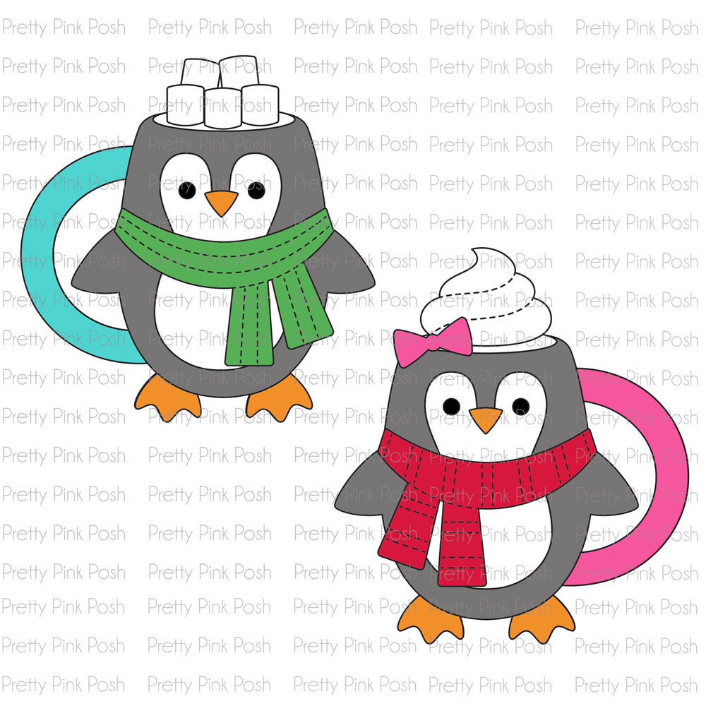 Penguin Mugs Dies