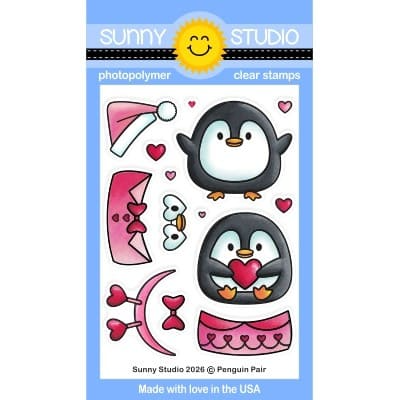 Penguin Pair Stamp Set