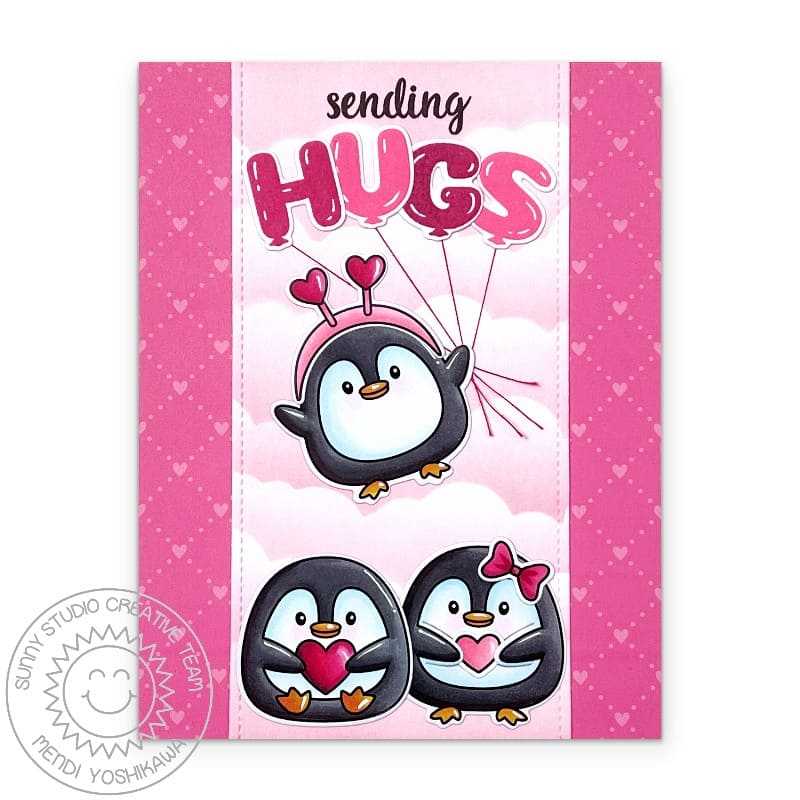 Penguin Pair Stamp Set