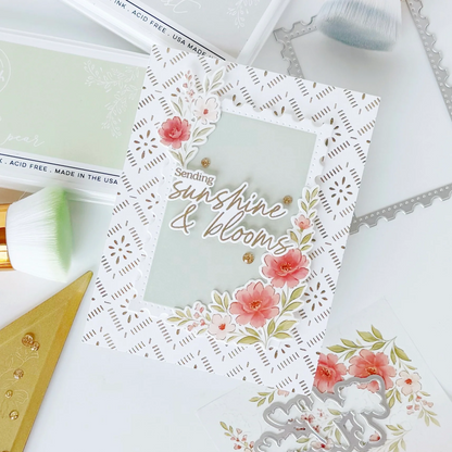 Dashing Daisies Press Plate 