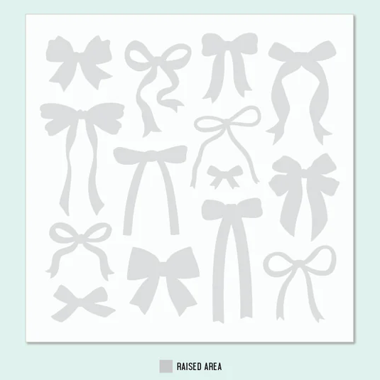 Perfectly Tied Embossing Folder