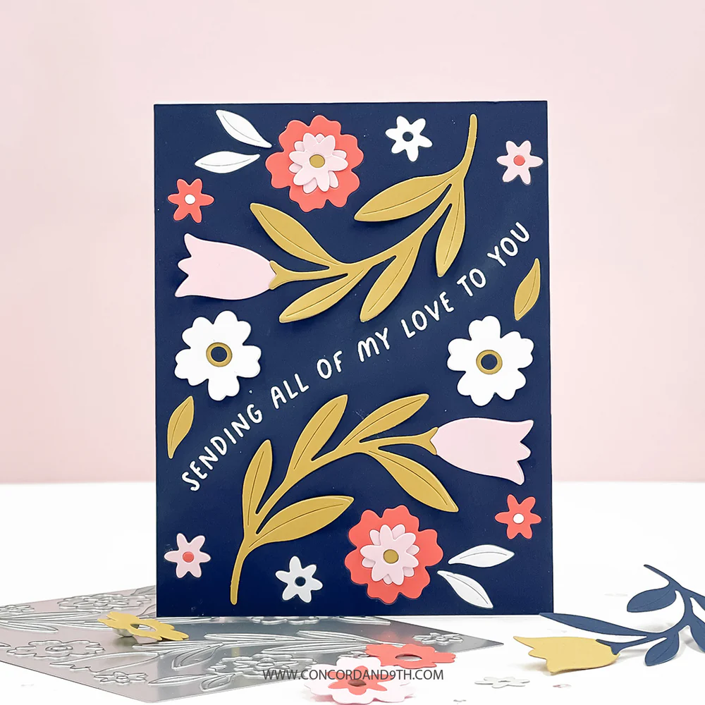 Petal Path Inlay Die