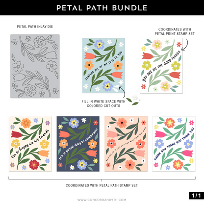 Petal Path Inlay Die
