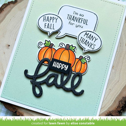 Tiny Tag Sayings: Fall Stamp Set