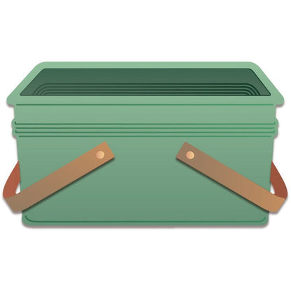 Lovely Layers: Vintage Picnic Basket - Honey Cuts