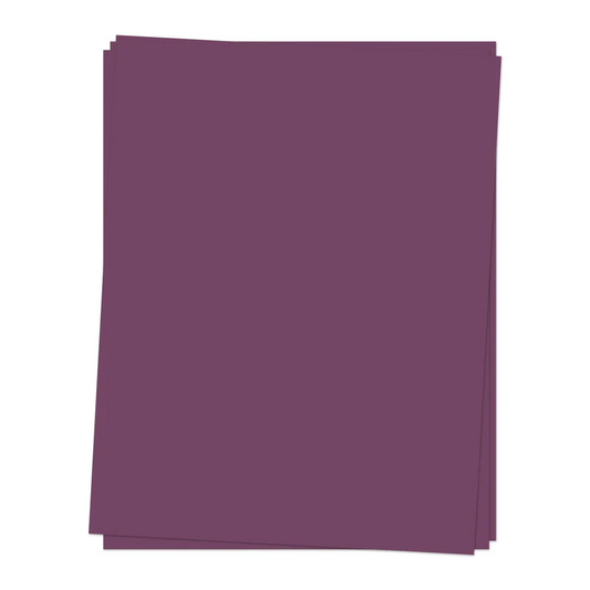 8.5 x 11 Cardstock: Plumberry