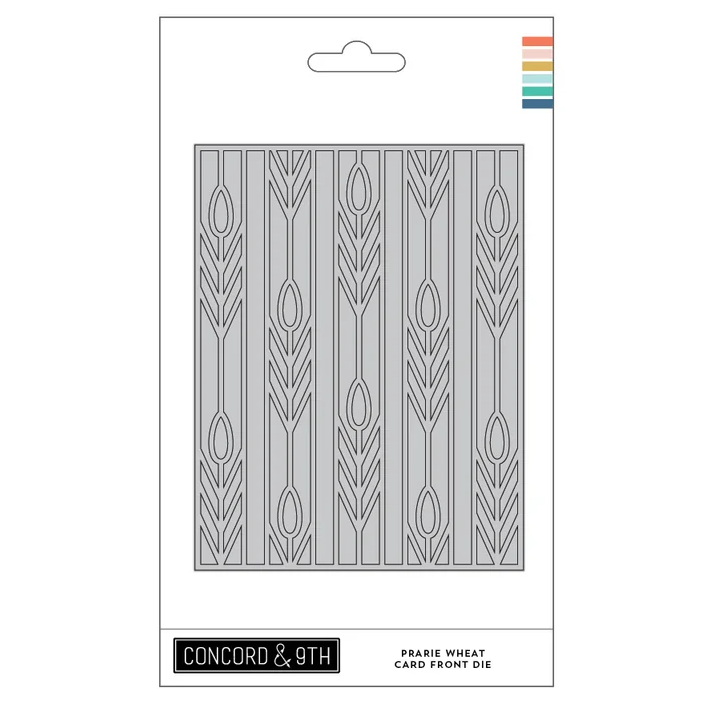 Prairie Wheat Card Front Die
