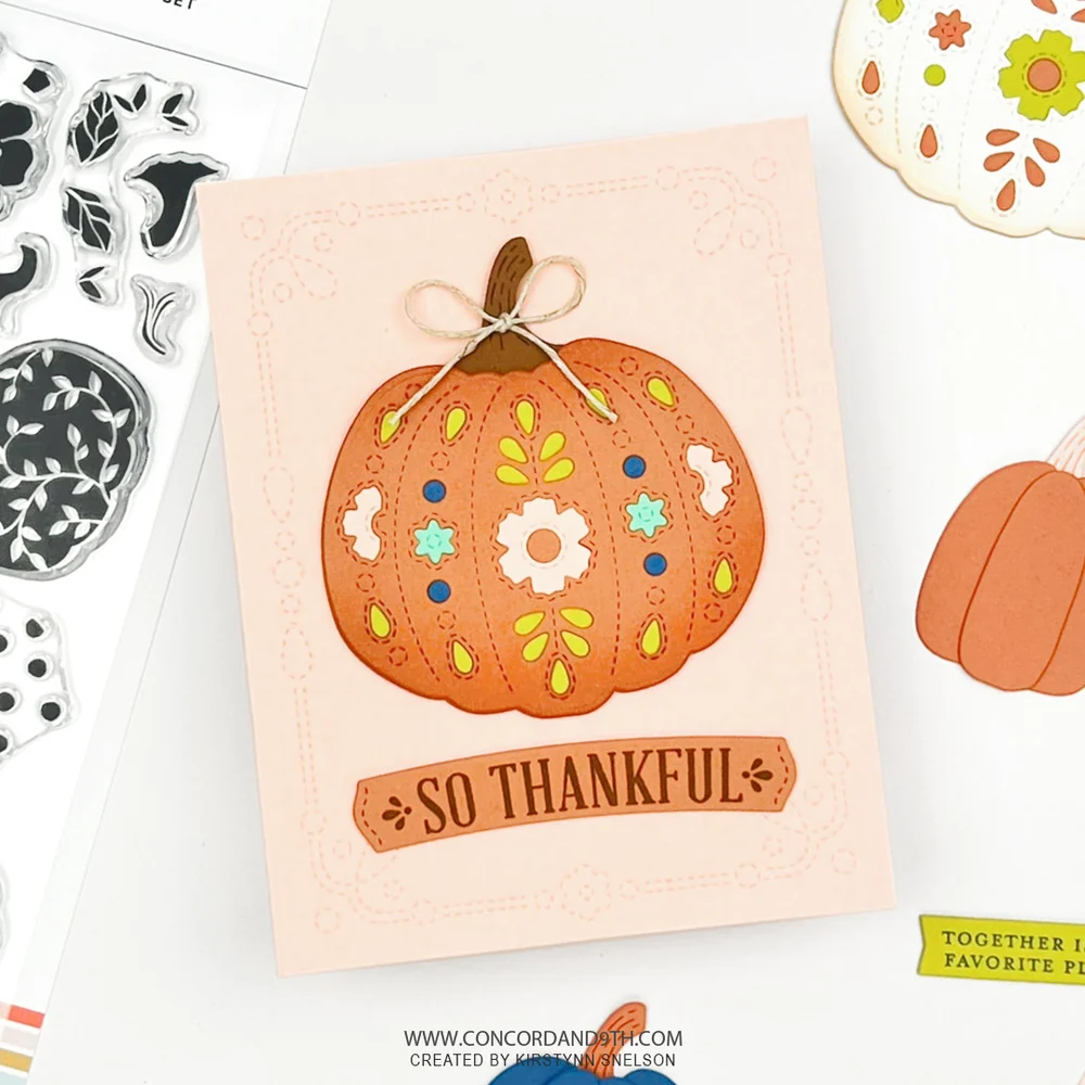 Pumpkin Prints Stamp Set
