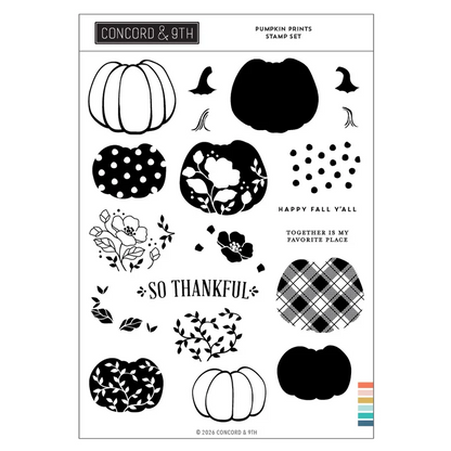 Pumpkin Prints Stamp Set