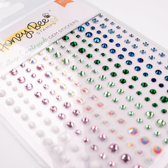 Cottage Countryside Gem Stickers