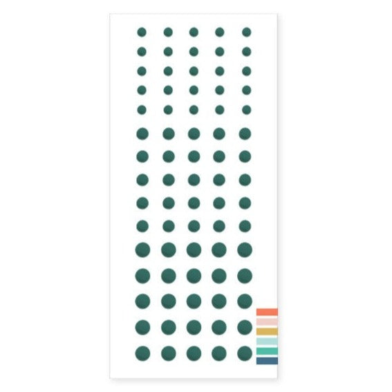 Enamel Dots: Rainforest