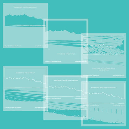 Range Scene Layering Stencils