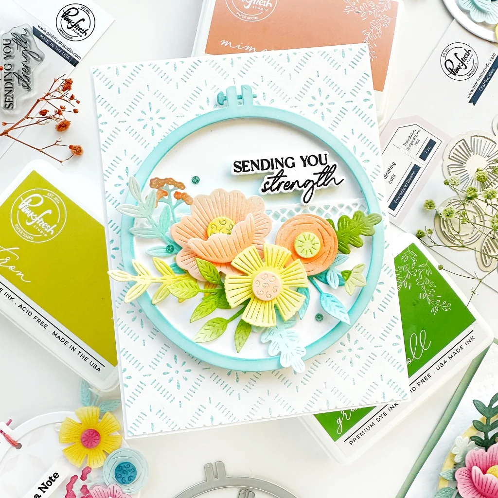 Dashing Daisies Press Plate 
