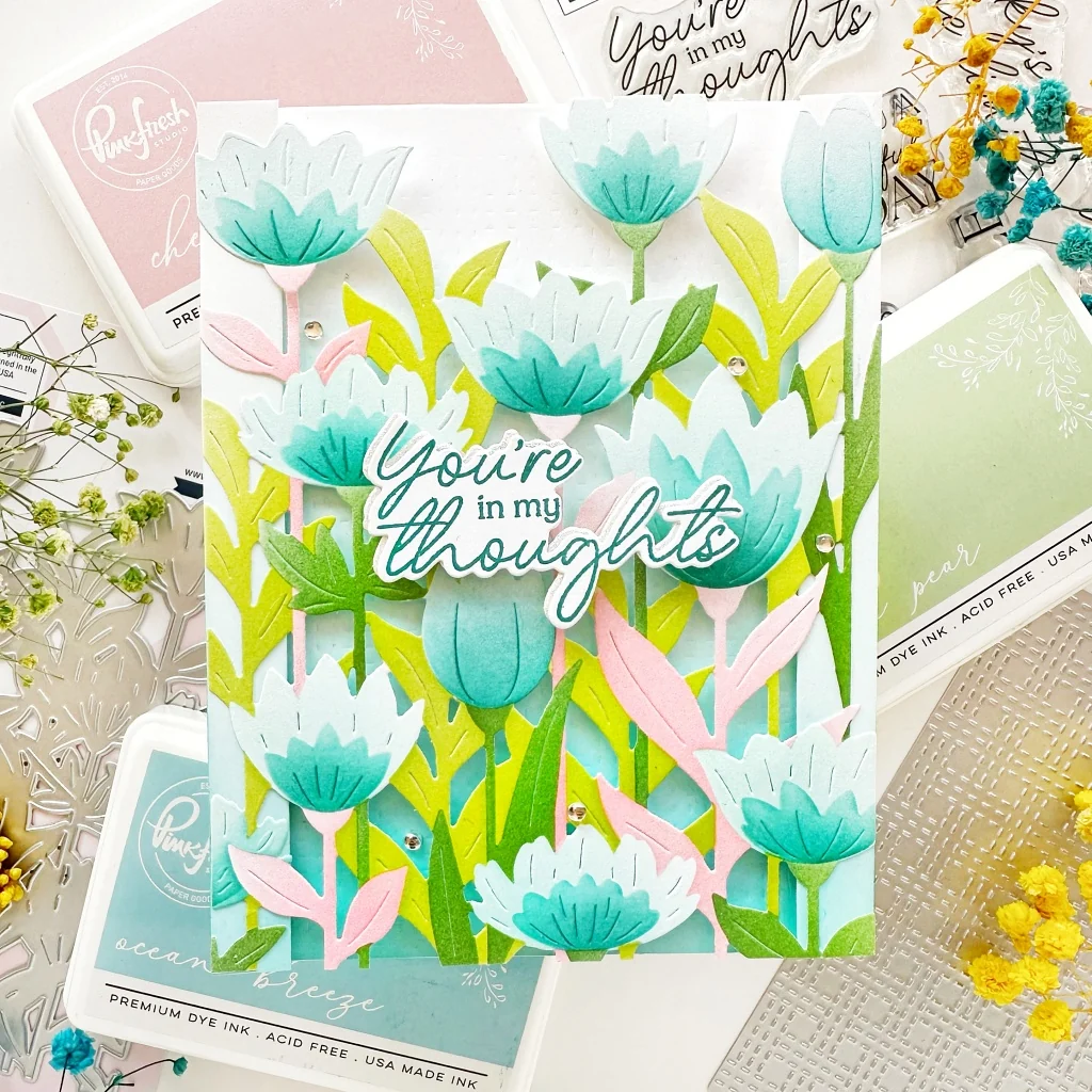 Floral Field Stencils