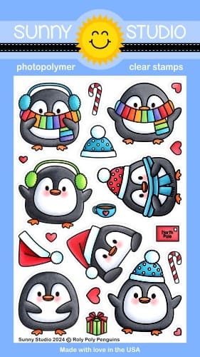 Roly Poly Penguins Stamp Set