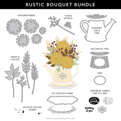 Rustic Bouquet Dies