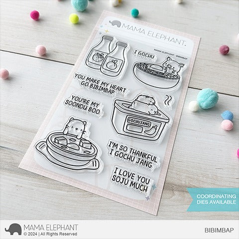 Bibimbap Stamp Set