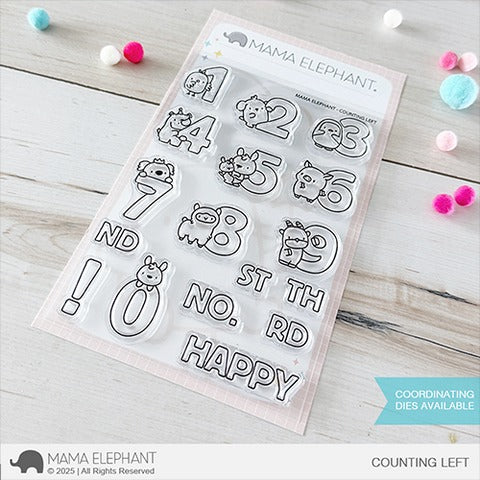 Counting Left Stamp Set